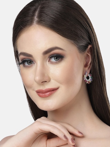 Boucles d'oreilles 'Ludmila' AVANT-GARDE PARIS en mélange de couleurs