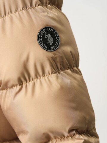 U.S. POLO ASSN. Wintermantel 'Gisla' in Beige