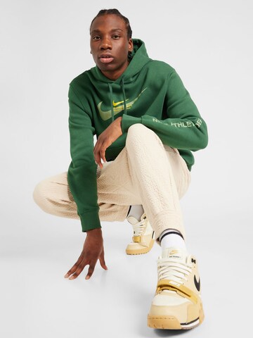 Sweat-shirt Nike Sportswear en vert