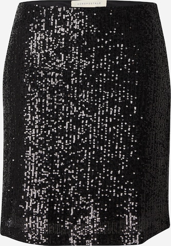 AÉROPOSTALE Skirt in Black: front
