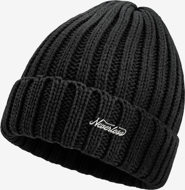 Neverless Beanie 'Model 36934' in Black: front