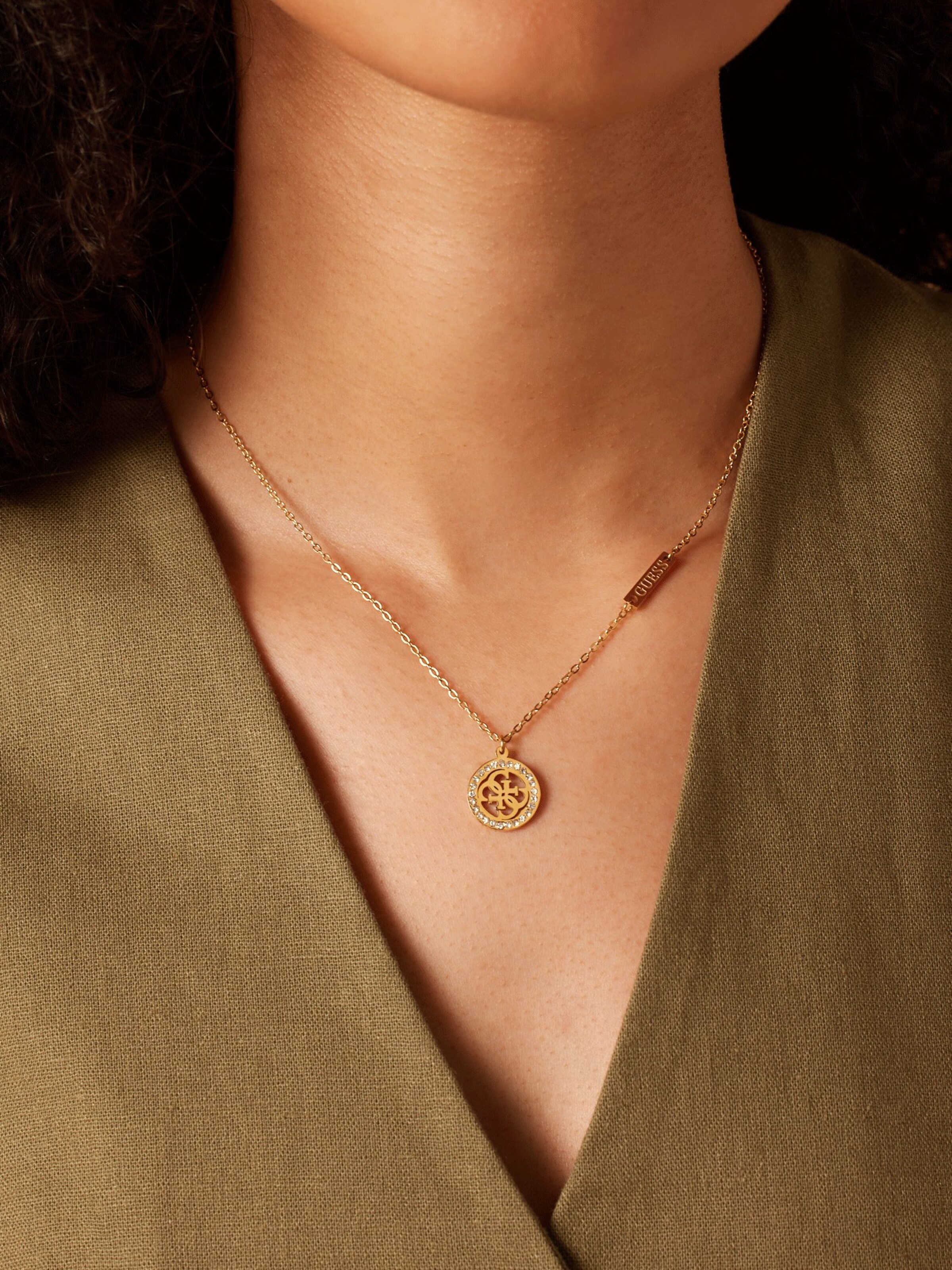 GUESS Ketting in Goud: voorkant