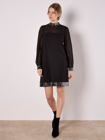 Apricot Cocktail dress in Black