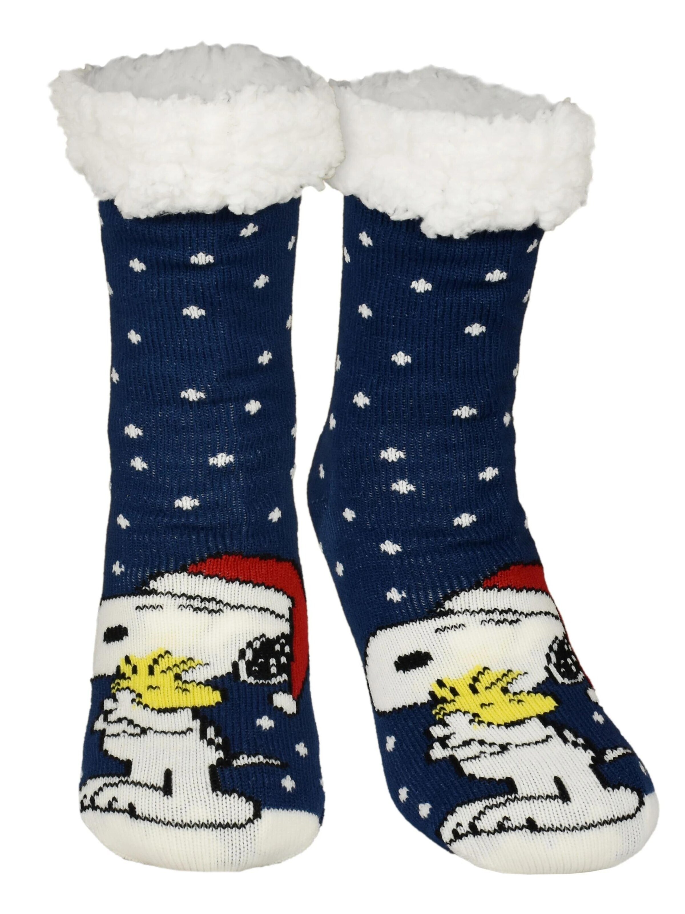 Snoopy & Die Peanuts Socks in Blue: front