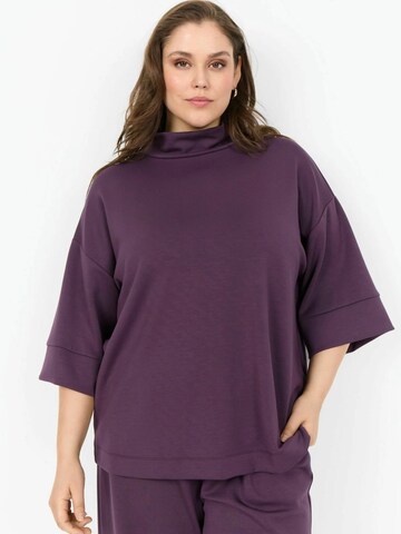 Top 'SABINA ' di Wasabi Concept in lilla: frontale