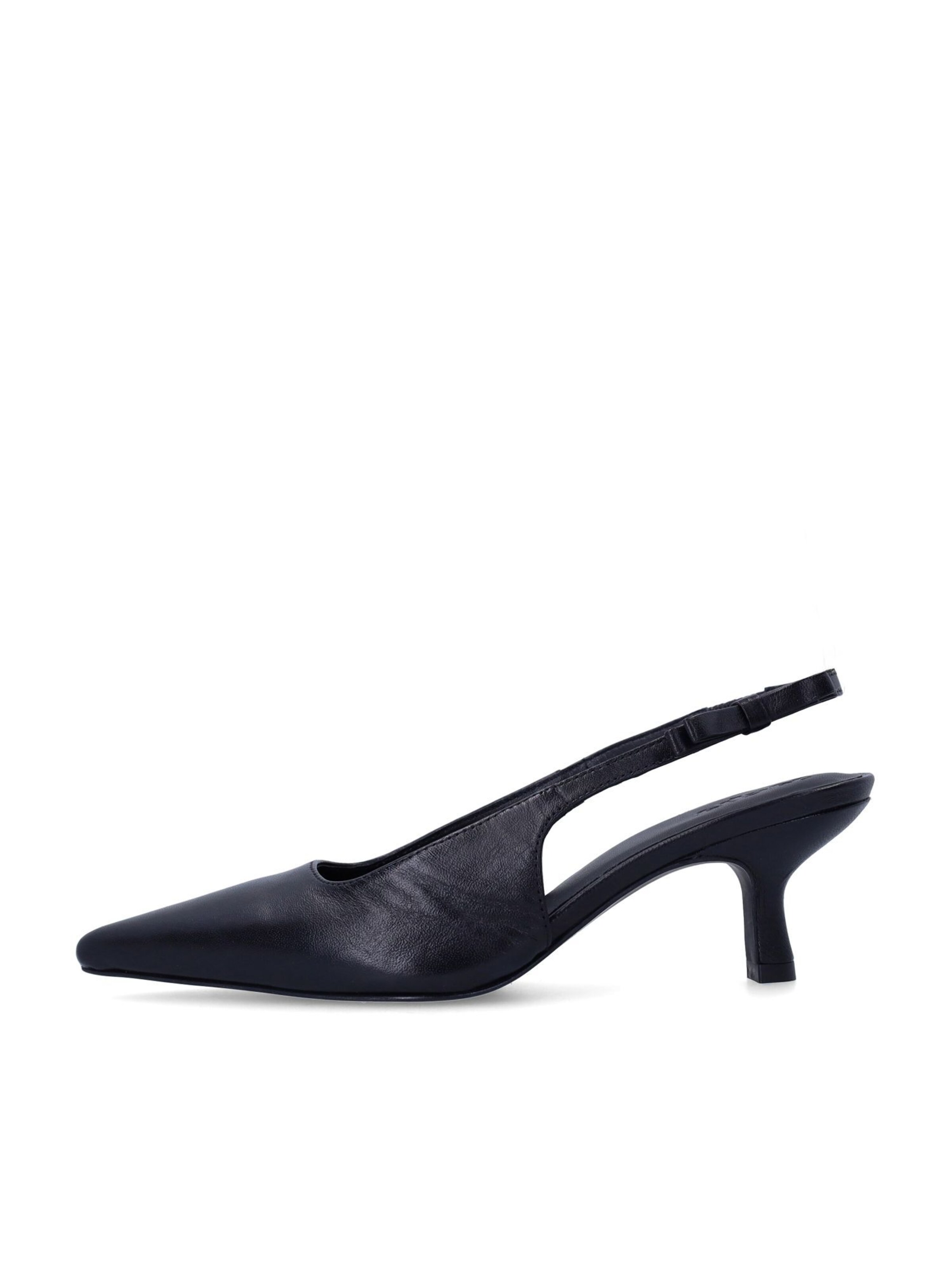 Escarpins à bride arrière SACHA en noir