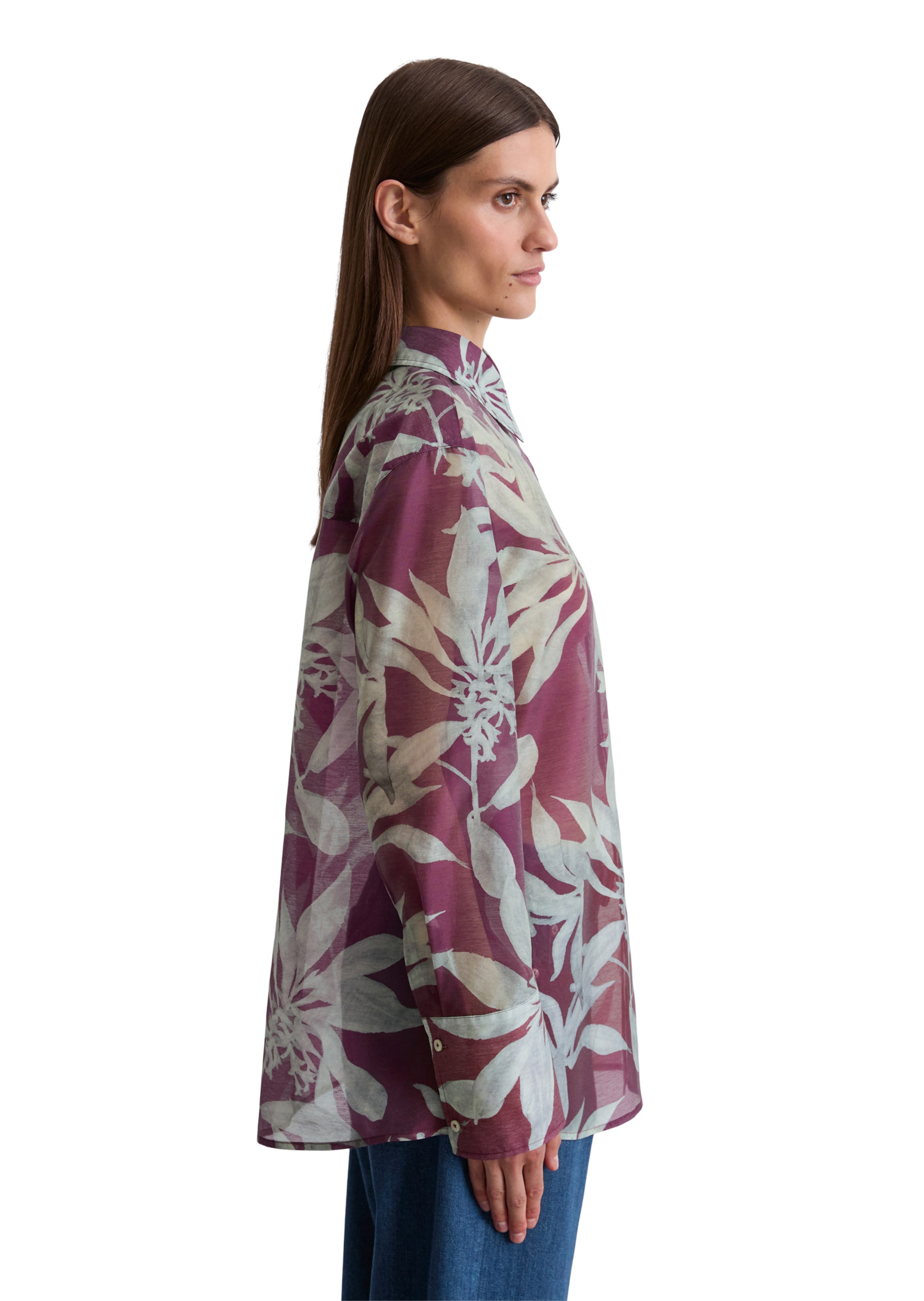 Marc O'Polo Bluse in Lila