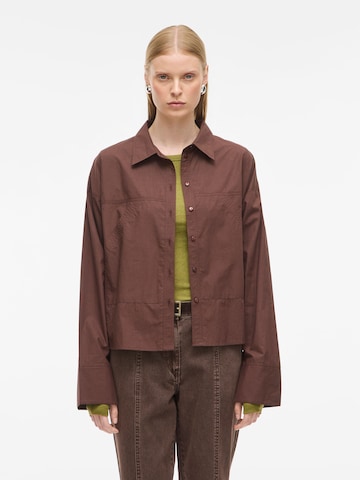 Chemisier ROUGE EDIT en rouge : devant