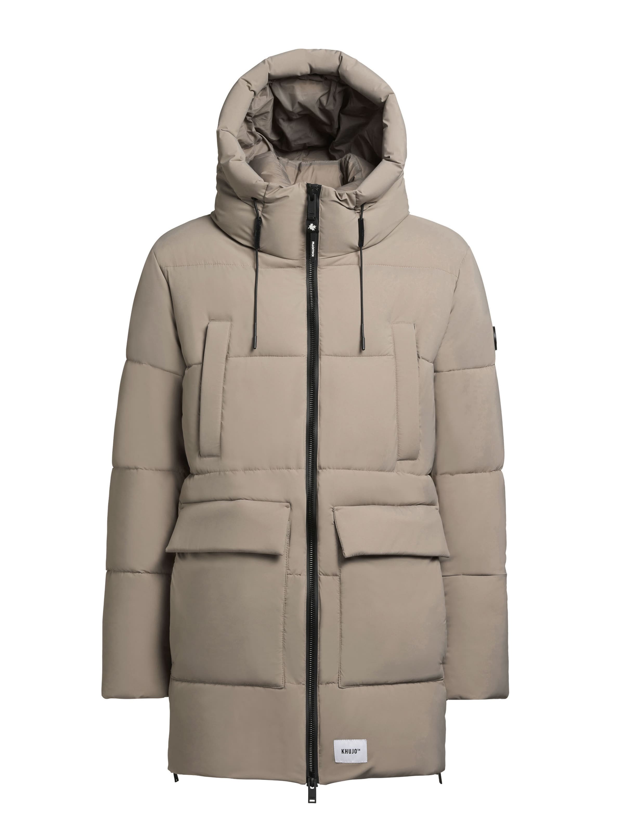 khujo Vinterjakke 'Welm' i beige: forside