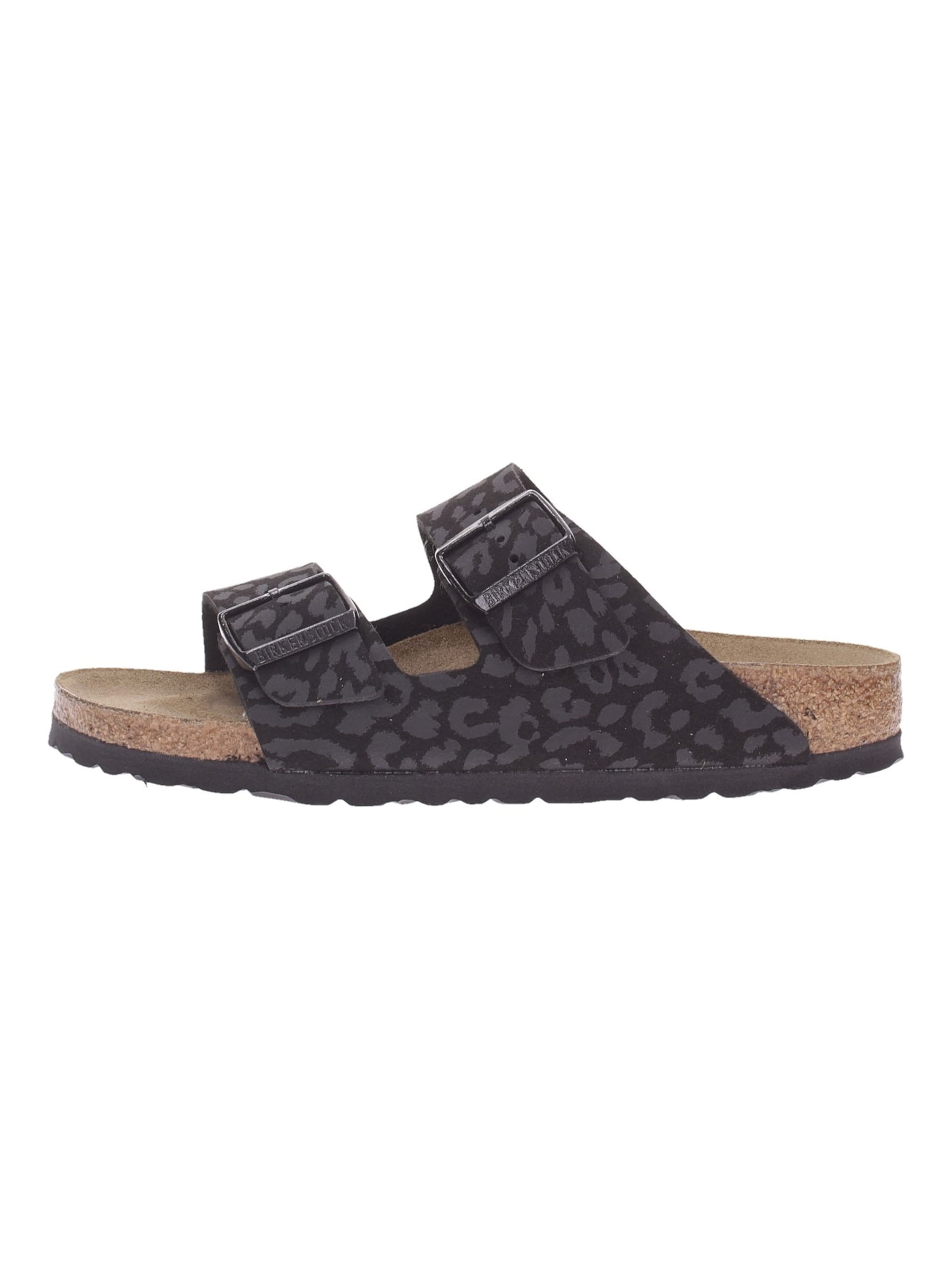 BIRKENSTOCK Сандали 'Birkenstock Ciabatta Arizona' в черно: отпред