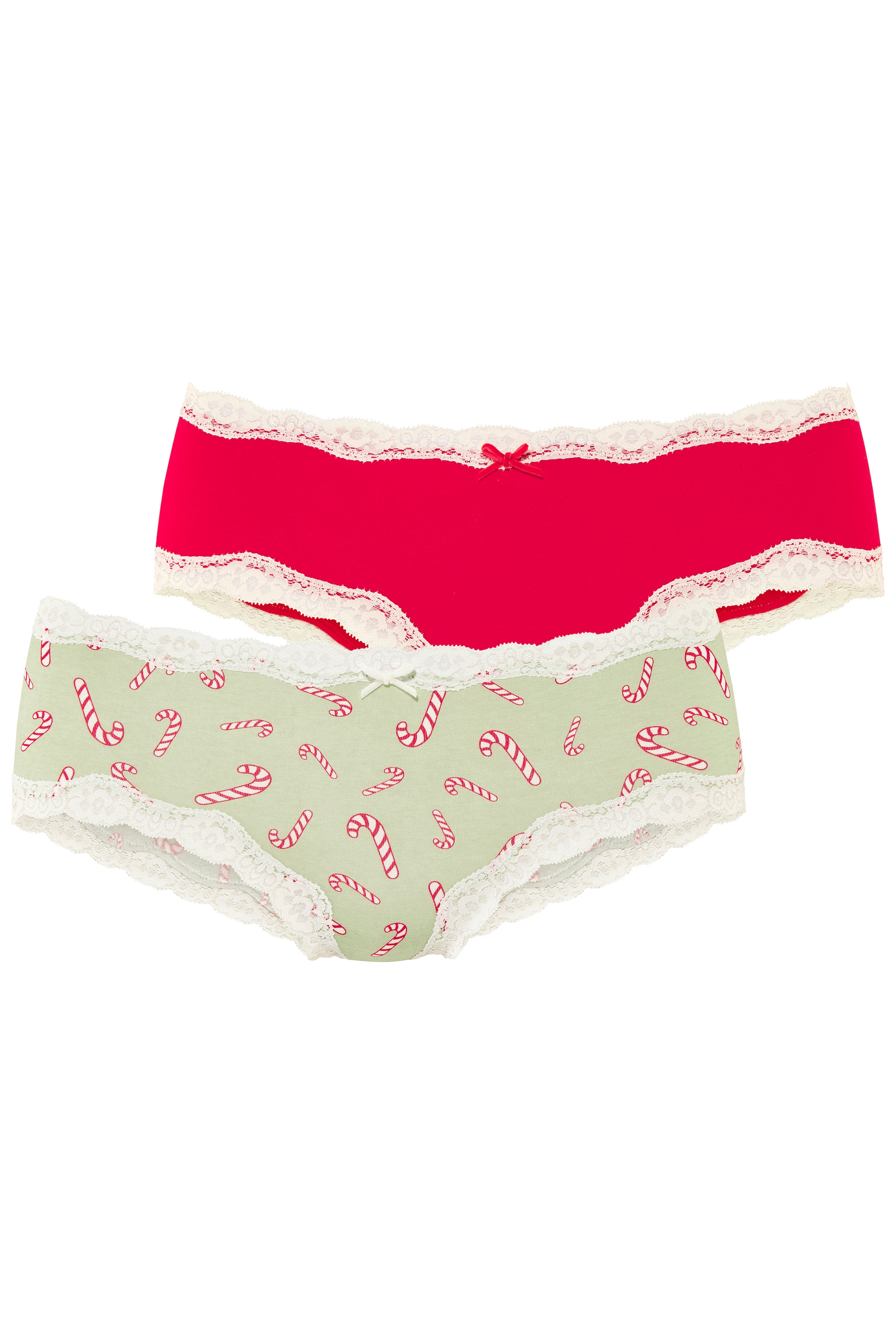 LASCANA Трусы в Зеленый: спереди