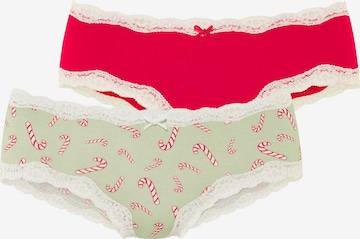 LASCANA Boyshorts in Green: front