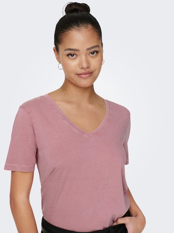 JDY Shirt 'FAROCK' in Roze: voorkant
