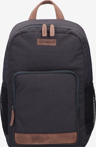 GREENBURRY Backpack 'Coral' in Grey: front