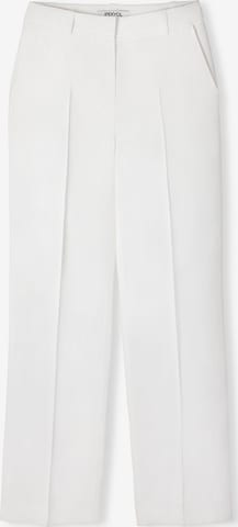 Ipekyol Regular Pantalon in Wit: voorkant
