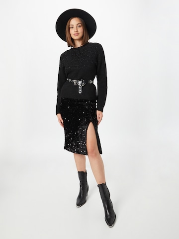 Pull-over 'MISJA' ONLY en noir