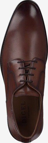 Digel Lace-Up Shoes 'Sean 1001976' in Brown