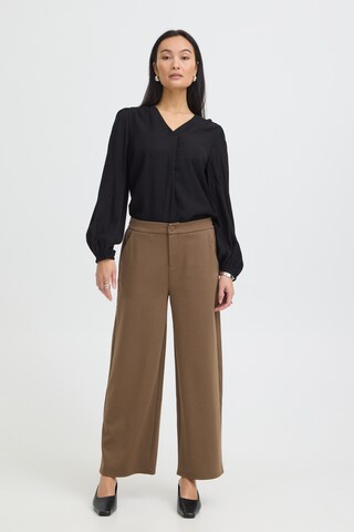 Fransa - Loosefit Pantalón 'FRBlazer' en marrón