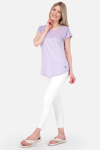 T-shirt 'ClarettaAK' Alife and Kickin en violet