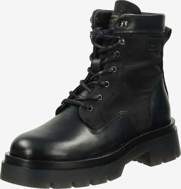 Bottines à lacets GANT en noir : devant