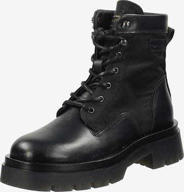 GANT Lace-Up Ankle Boots in Black: front