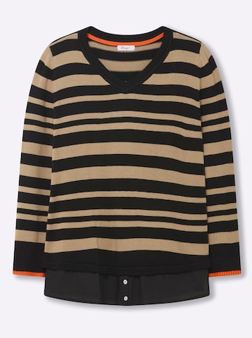 SHEEGO Sveter - Čierna