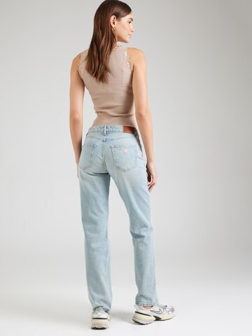 GUESS JEANS Normální Džíny – modrá