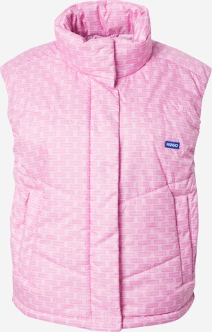 Gilet 'Falisa' HUGO en rose : devant