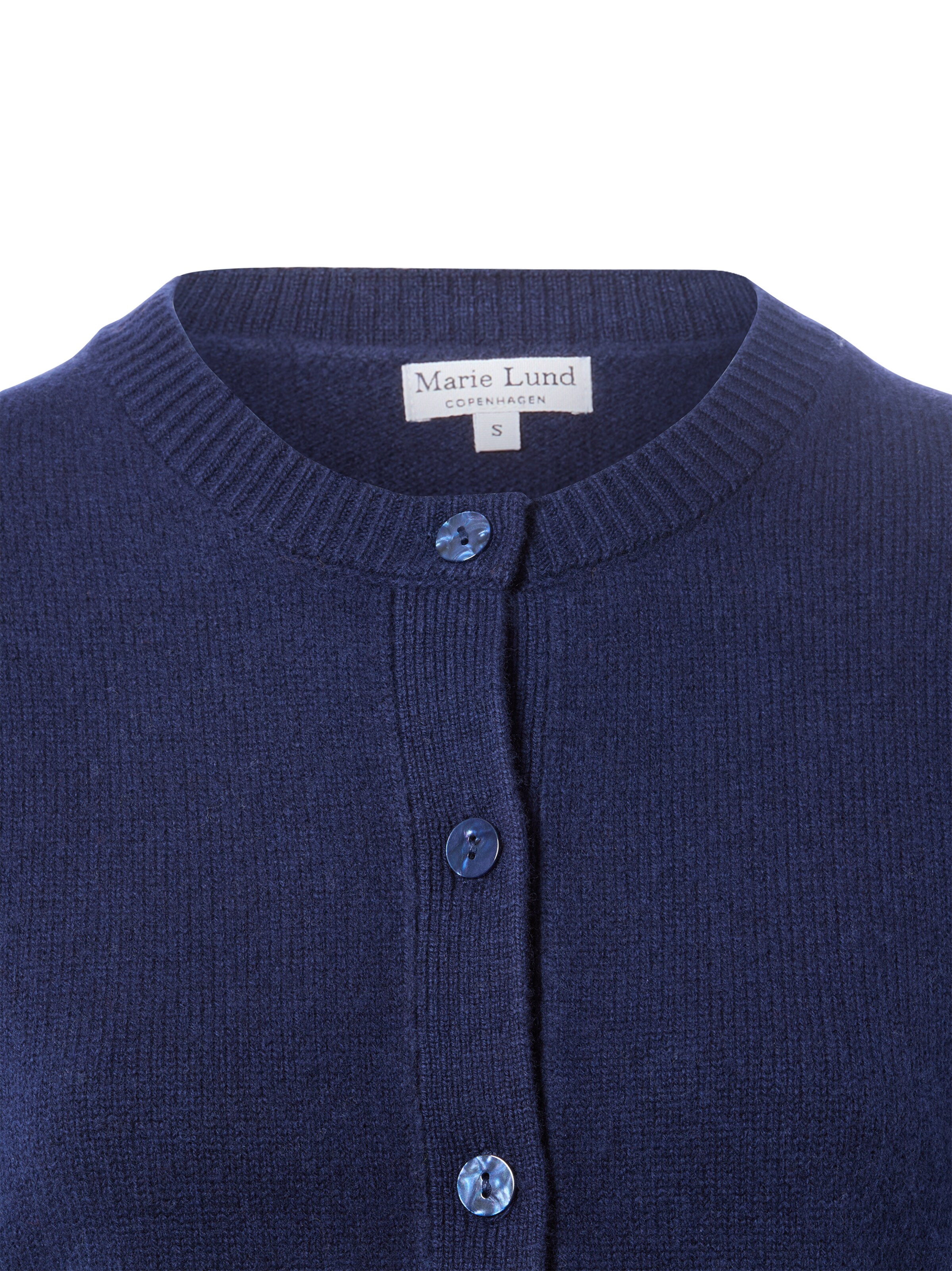 Marie Lund Strickjacke in Blau