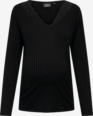 Only Maternity Shirt in Schwarz: predná strana