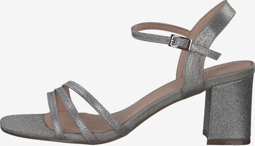 MENBUR Strap Sandals in Silver