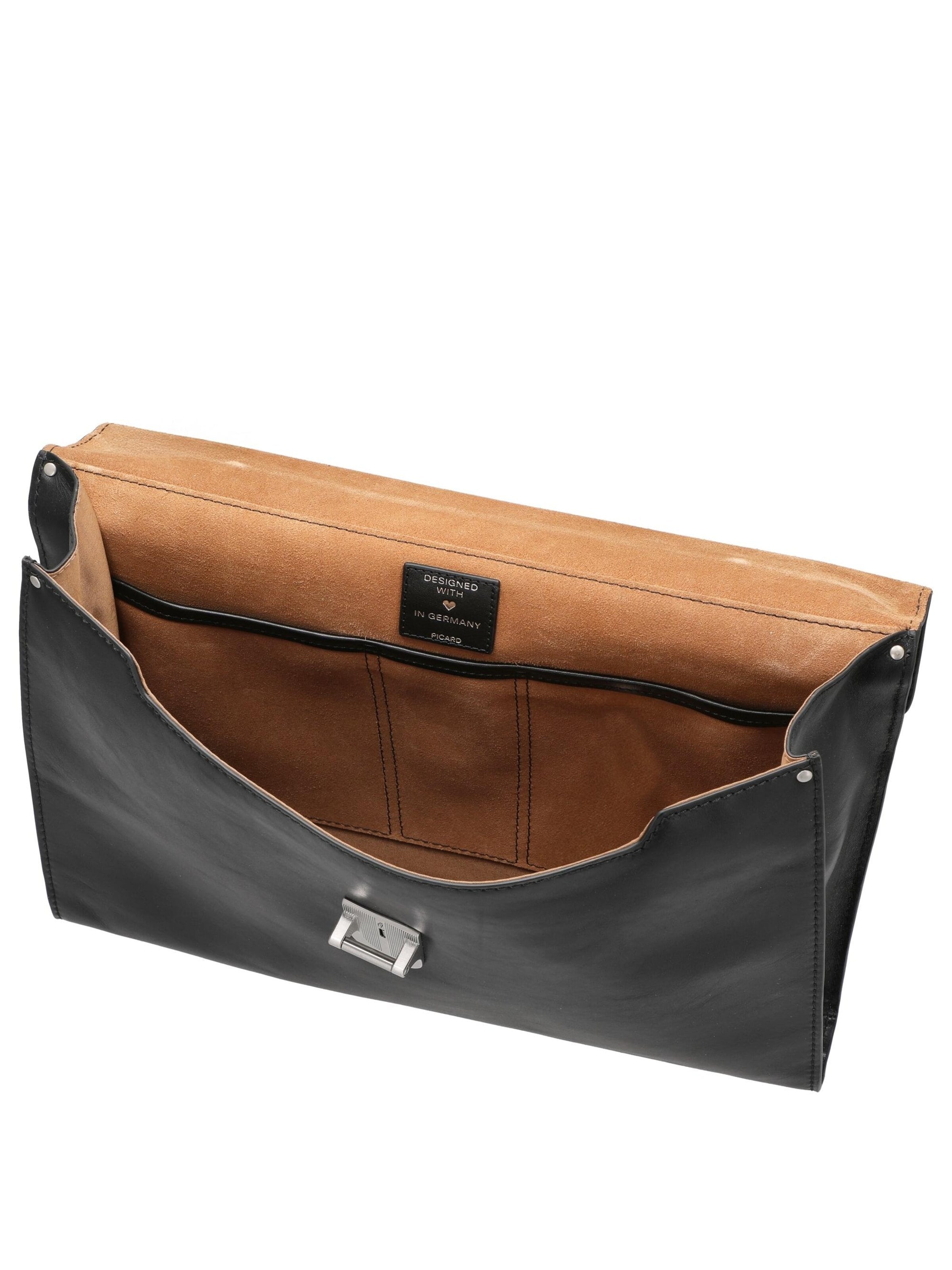 Picard Briefcase 'Toscana' in Black