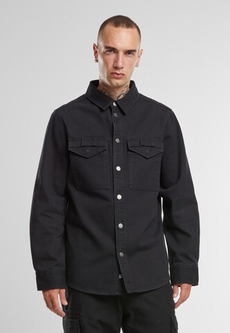 Fit confort Chemise Brandit en noir : devant