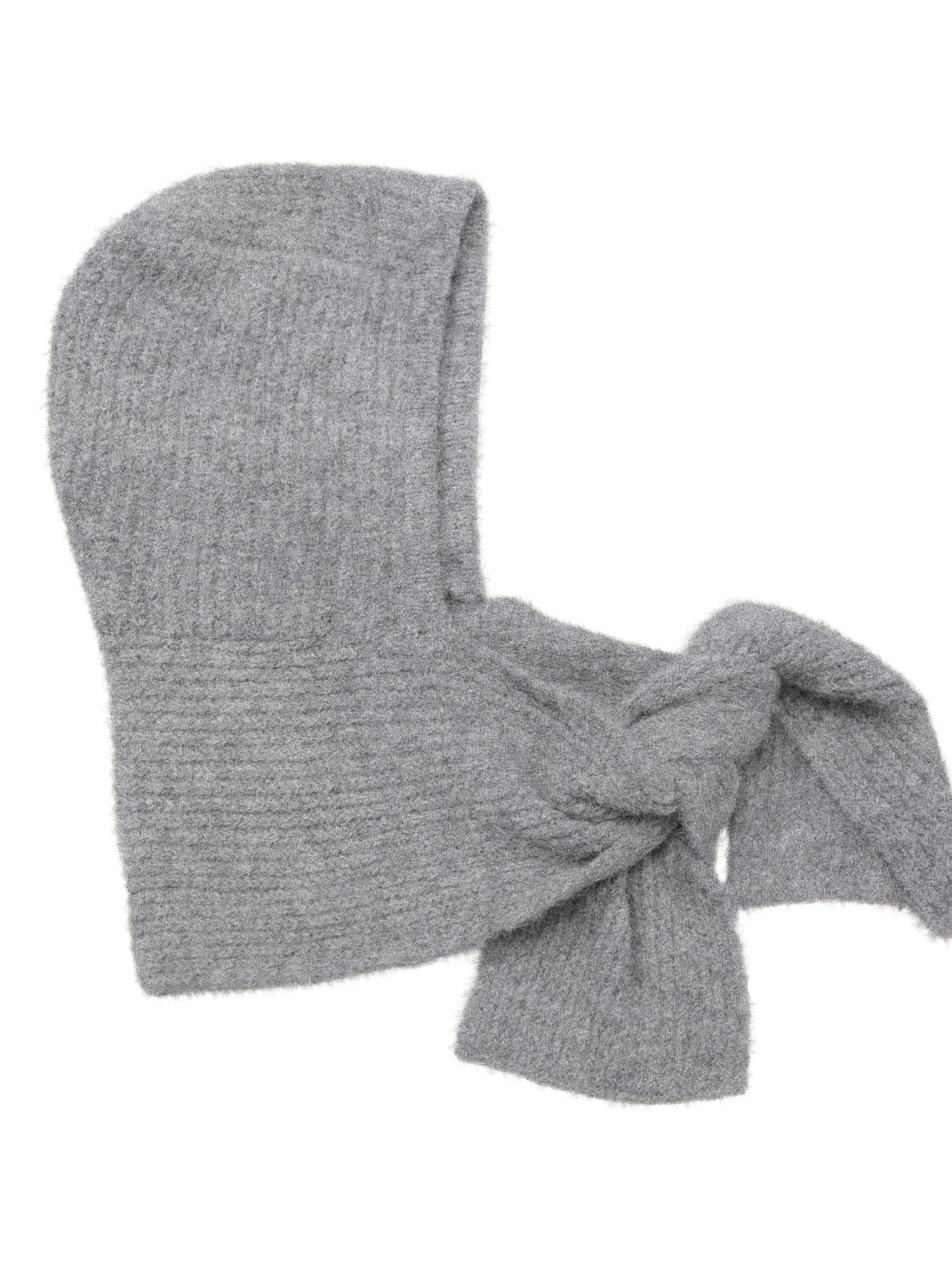 OBJECT Beanie in Grey: front