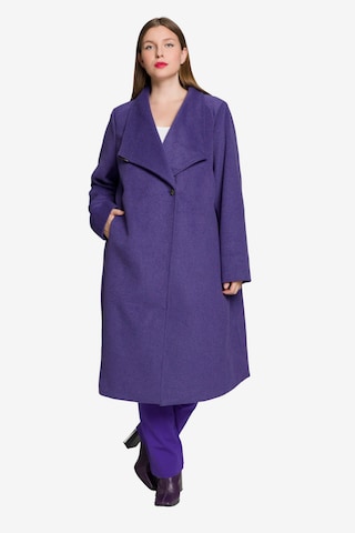 Manteau d’hiver '812251' Ulla Popken en violet : devant