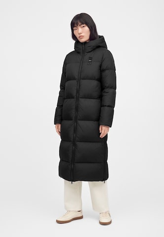 Blauer.USA Mantel in Schwarz: Vorderseite