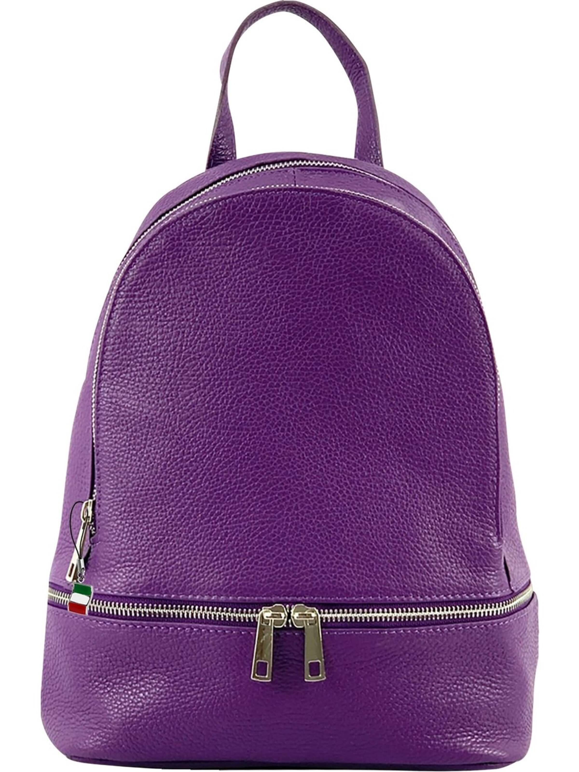Sac à dos Florence en violet : devant