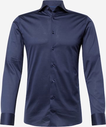 Chemise ETON en bleu : devant