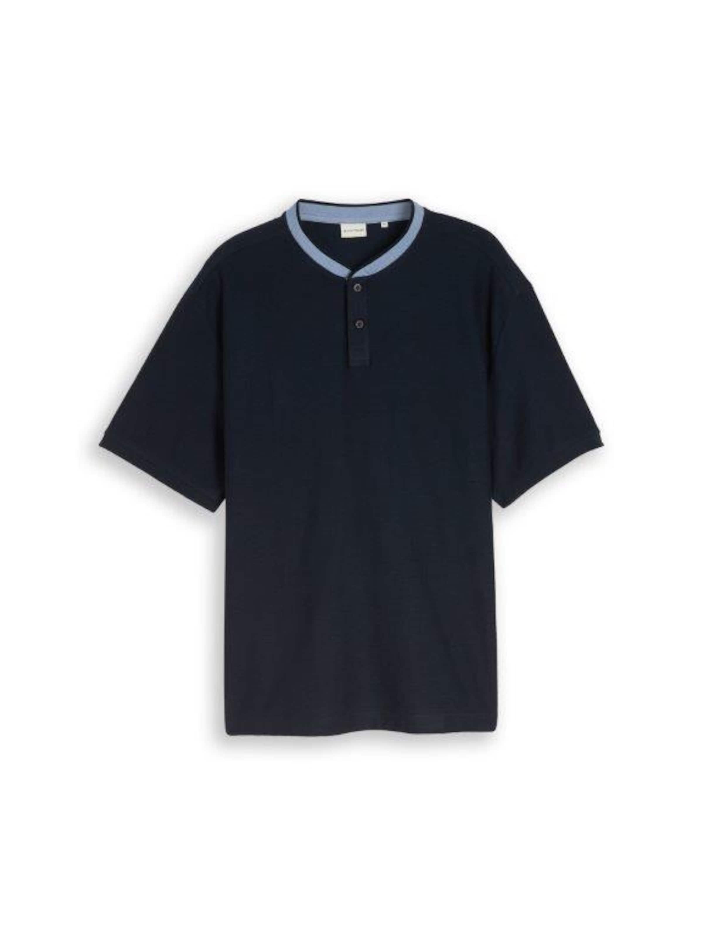 T-Shirt TOM TAILOR Men + en bleu : devant