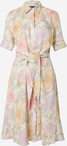 Robe-chemise 'WAKANA' Lauren Ralph Lauren en beige : devant