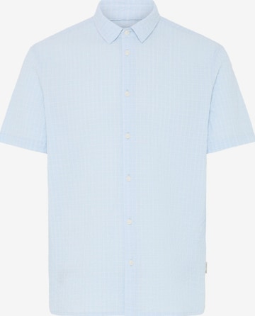 BLEND Kurzarmhemd ' BHBarny ' in Blau: Vorderseite
