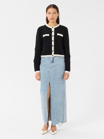 Gestuz Knit cardigan 'GZAlpha' in Black