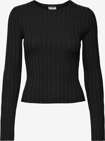 Noisy may Sweater 'Frey' in Black: front