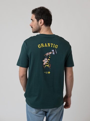 Bavarian Caps Shirt 'T-Shirt "Grantler Klub: Joe Dalton" - dunkelgrün'‌‌‌‌‌‌‌‌‌‌ in Grün