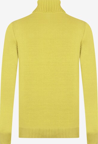 DENIM CULTURE - Pullover 'Jason' em amarelo