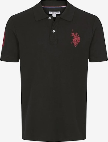 U.S. POLO ASSN. Tričko 'Alfredo' – černá: přední strana