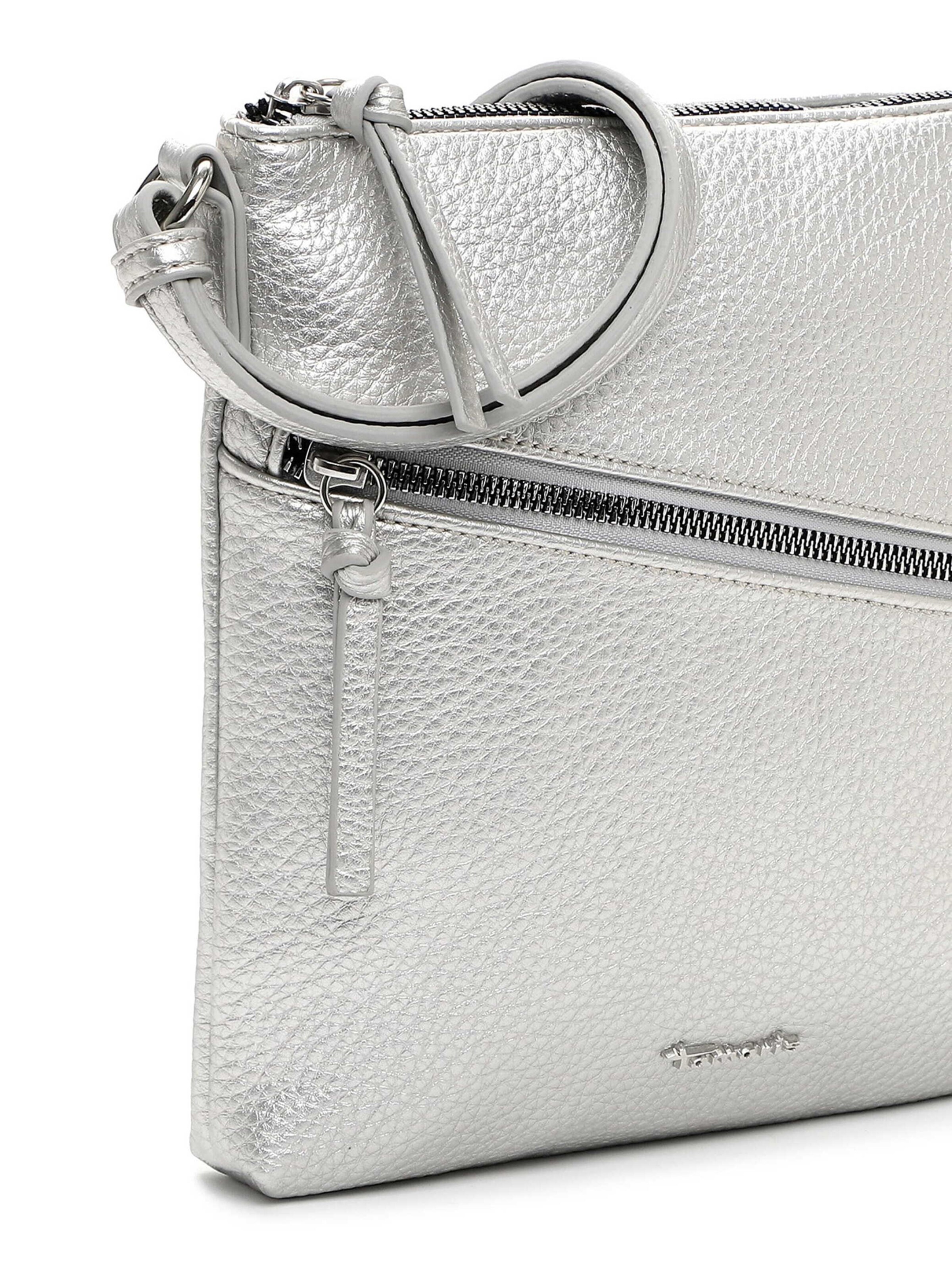 Tamaris Torba na ramię 'Alessia' w kolorze srebrny