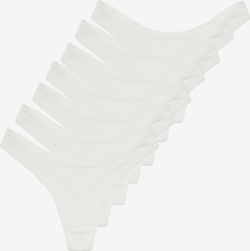 Tazzio Thong 'F902' in White: front