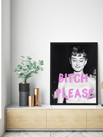 Liv Corday Bild 'Bitch Please' in Schwarz