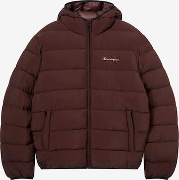 Veste d’hiver Champion Authentic Athletic Apparel en marron : devant